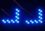 LED указатели поворота в зеркала заднего вида авто 0