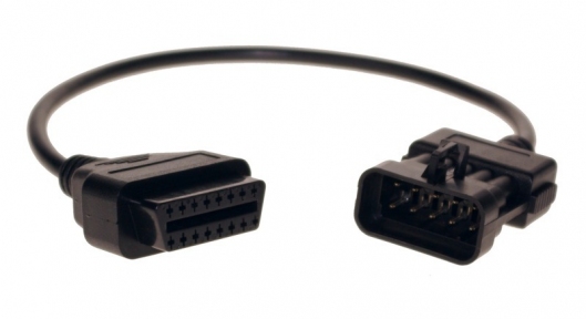 Переходник OBD-II 16-пин на 10-pin (старый OPEL)
