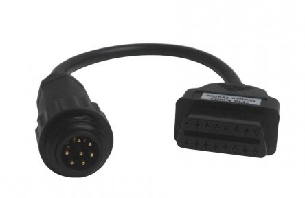 Переходник OBD-II на Knorr, Wabco Trailer 7 pin (прицеп)
