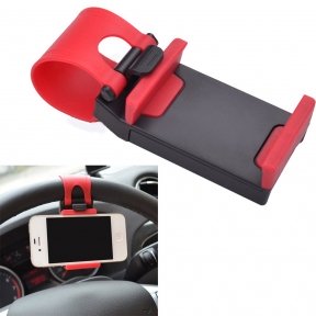 Держатель на руль авто для смартфона, GPS, плеера
