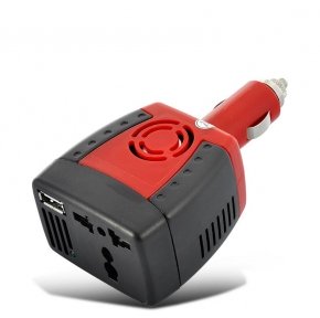 Автомобильный инвертор 12V-220V + USB порт, 150 Вт