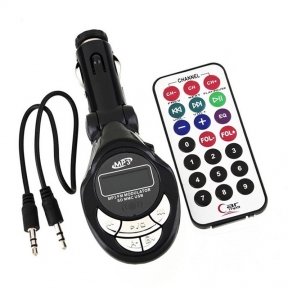 Автомобильный FM модулятор SD USB MMC