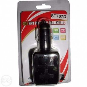 Автомобильный FM-модулятор ST707D, SD MMC TF USB