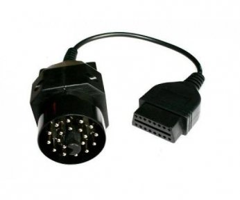 Переходник OBD-II на BMW 20-pin (круглый разъем)