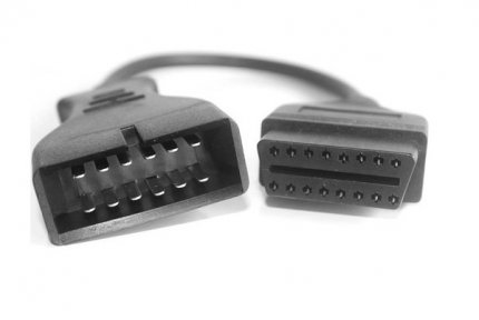 Переходник OBD-II 16pin на GM12 DAEWOO 12-pin