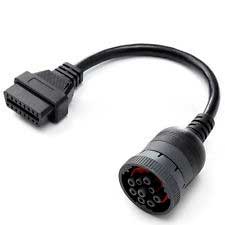 OBD2 16 pin - J1939 9 pin Cummins Truck Deutsch