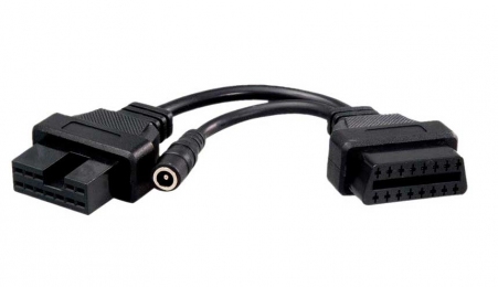 Переходник 12 Pin - 16 pin OBD2 (Mitsubishi Hyndai)