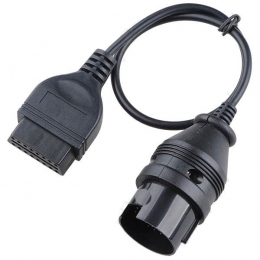 Переходник OBD-II на Mercedes 38-pin (круглый разъем)
