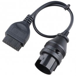 Переходник OBD-II на Mercedes 38-pin (круглый разъем)