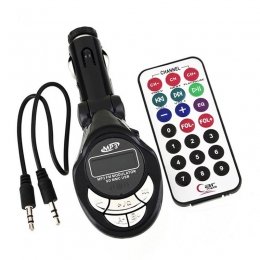 Автомобильный FM модулятор SD USB MMC