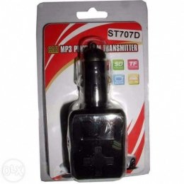 Автомобильный FM-модулятор ST707D, SD MMC TF USB
