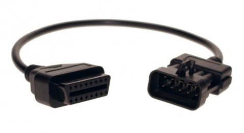 Переходник OBD-II 16-пин на 10-pin (старый OPEL)