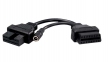 Переходник 12 Pin - 16 pin OBD2 (Mitsubishi Hyndai)