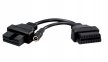 Переходник 12 Pin - 16 pin OBD2 (Mitsubishi Hyndai)
