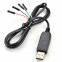 Адаптер для настройки ГБО USB регулировка диагностика чип PL2303 (выходы GRN, Rx, Tx, VCC)